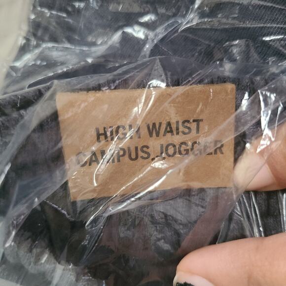 Victoria's Secret PINK Gray High Waist Campus Jogger Tie Dye NWT Medium - Picture 5 of 8